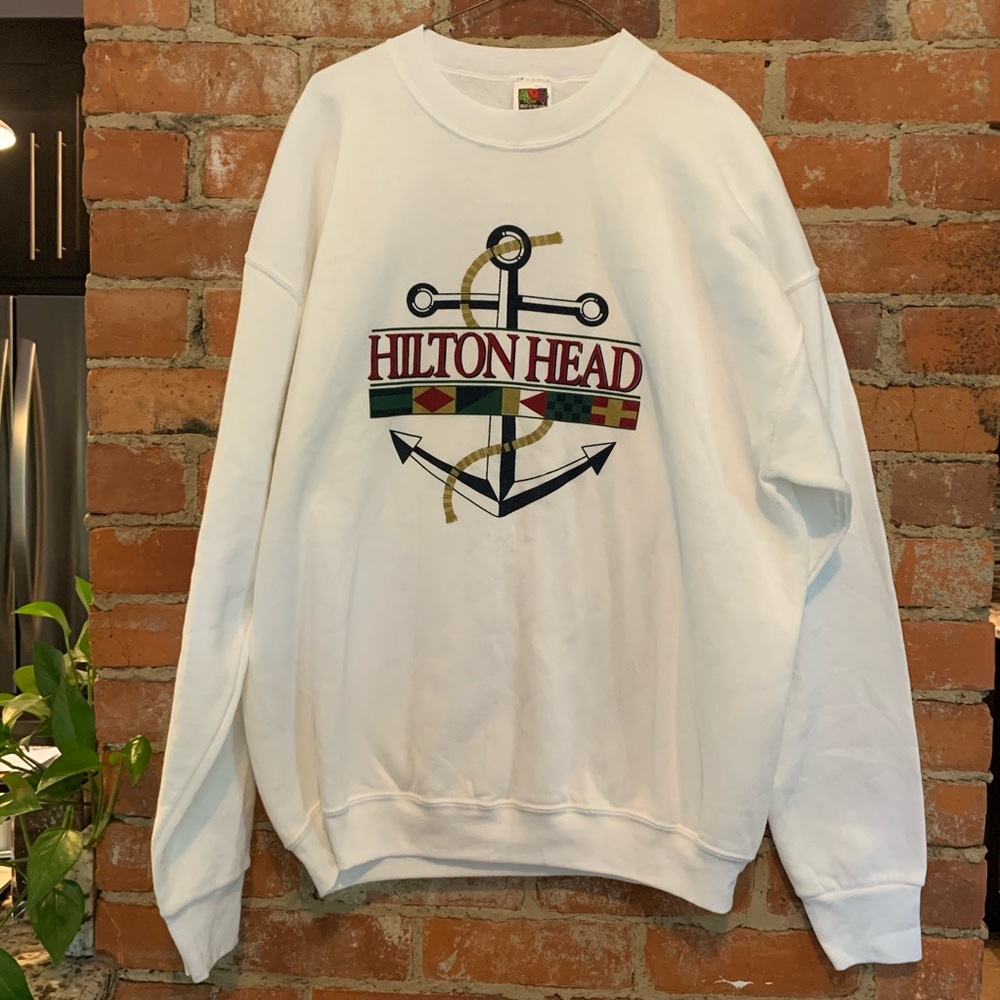 Vintage Hilton Head crewneck Made in USA size XL